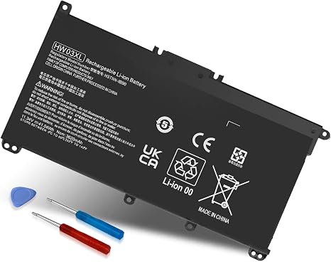 41.04Wh HW03XL Laptop Battery Replacement for HP Pavilion 15-EG Series