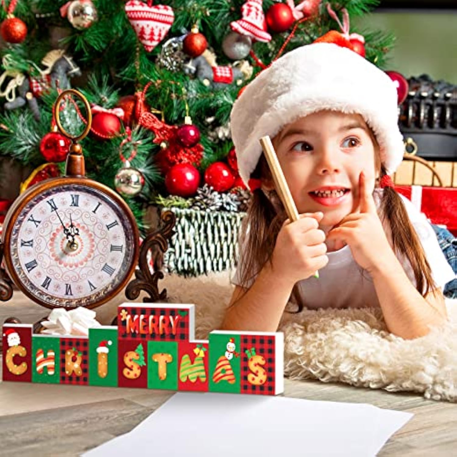 Hello Winter Merry Christmas Wooden Table Sign Reversible Table Decor Wooden Winter Table Decor Winter Table Centerpiece Decor For Farmhouse Home Party Tabletop Decorations