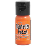 Ranger TDF50629 Distress Paint Flip Cap, 1 oz, Carved Pumpkin