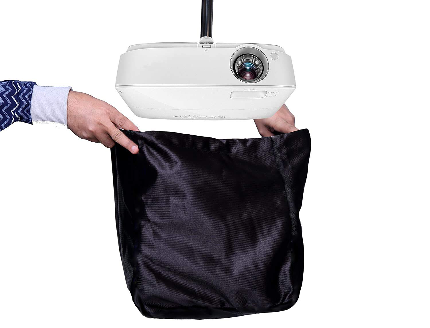 Projector Dust Cover,Fit For Ceiling Mounted Projector And Universa Projector Waterproof,Dust-Proof, Uv-Resistant Cover Oxford Cloth,Dimensions13.7" X 13.7" X 8.6"