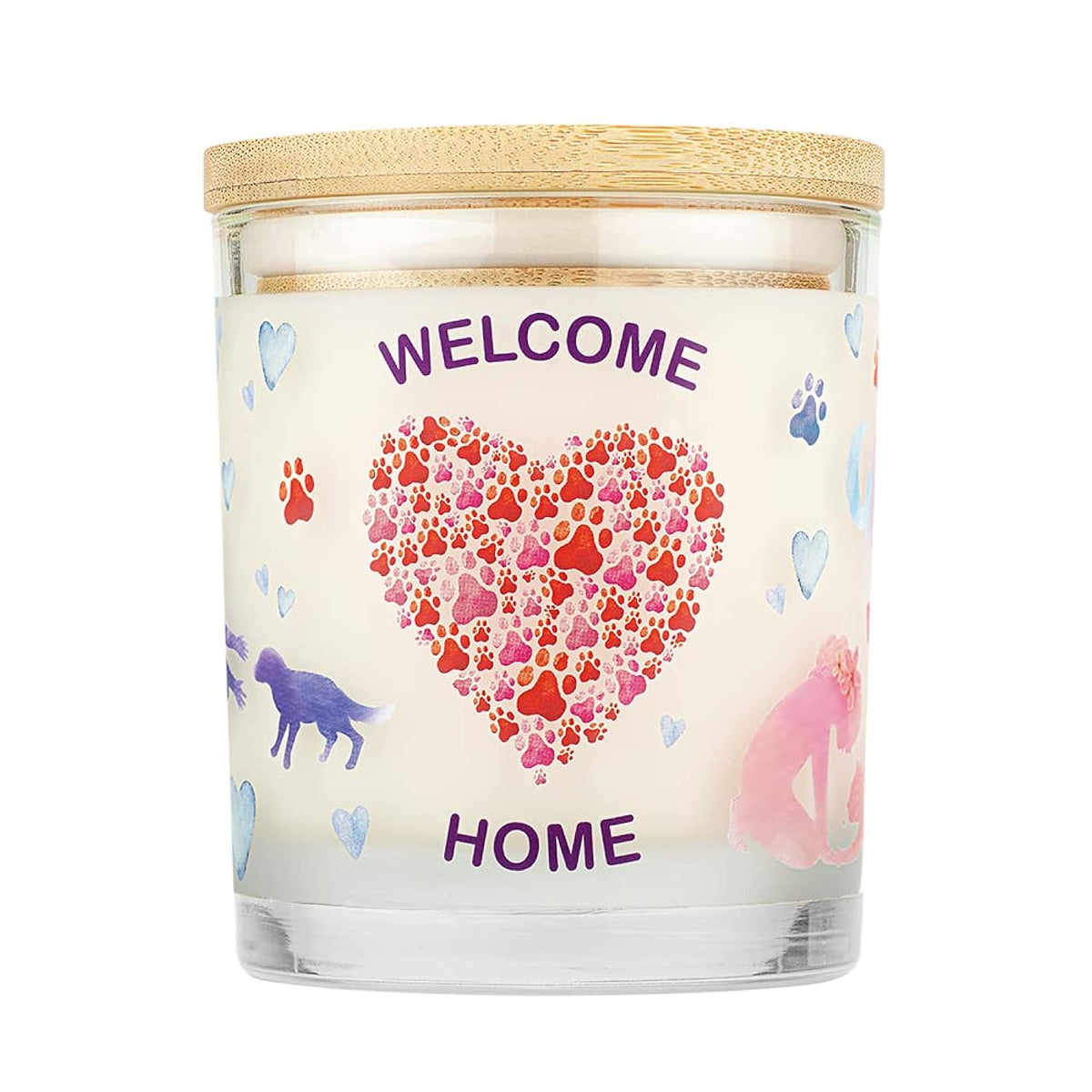 Welcome Home Candle - Pet Odor Eliminator - Non-Toxic Scented Candle, Gotcha Day Gift