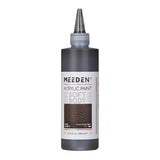 Raw Umber Acrylic Paint: Matte Finish 250Ml/8.45Oz Soft Body Bulk Acrylic Colors In Ergonomic Bottle - Fluid Flow Art Paints For Artists Canvas Painting