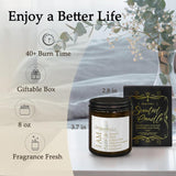 Christian Bible Verse Candles, I Am Beautiful Chosen Scented Candles, Religious Christian Gifts For Women, Inspirational Encouraging Scripture Candles For Home Scented, Pine Scented Candles 8 Oz
