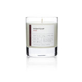 Wixology Cocktail Inspired Bourbon Soy Candles - Scented Candles In Reusable Rocks Glass - Made In Kentucky - 7 Oz (Nightcap) (Whiskey & Tobacco)