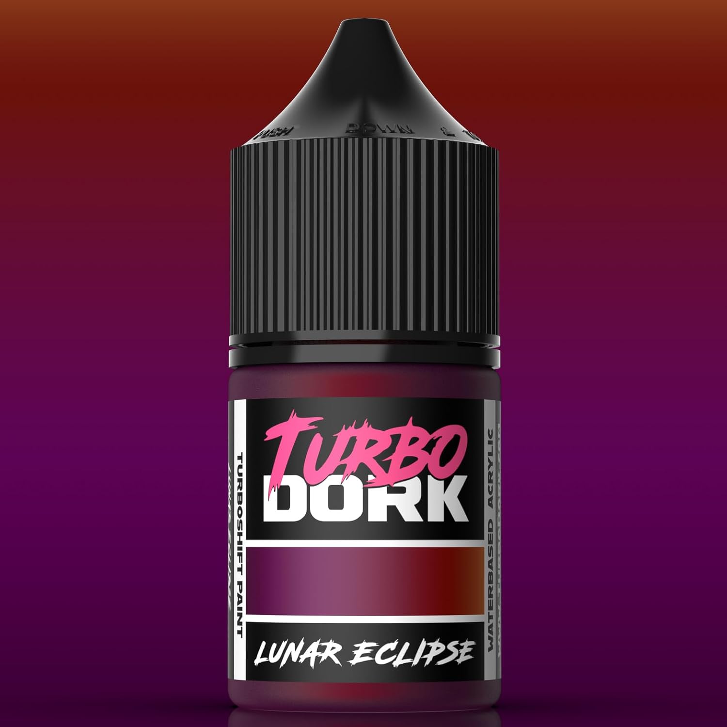 Lunar Eclipse Turboshift Acrylic Paint 22Ml Bottle - Water-Based Non-Toxic Metallic Color Shifting Paint