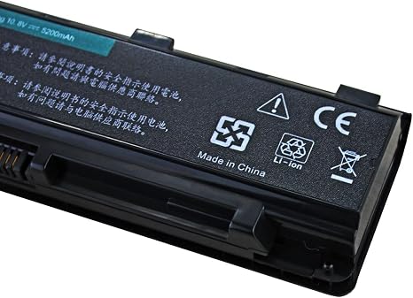 Toshiba PA5024U-1BRS 10.8V Laptop Battery Replacement for Satellite L850 PA5025U