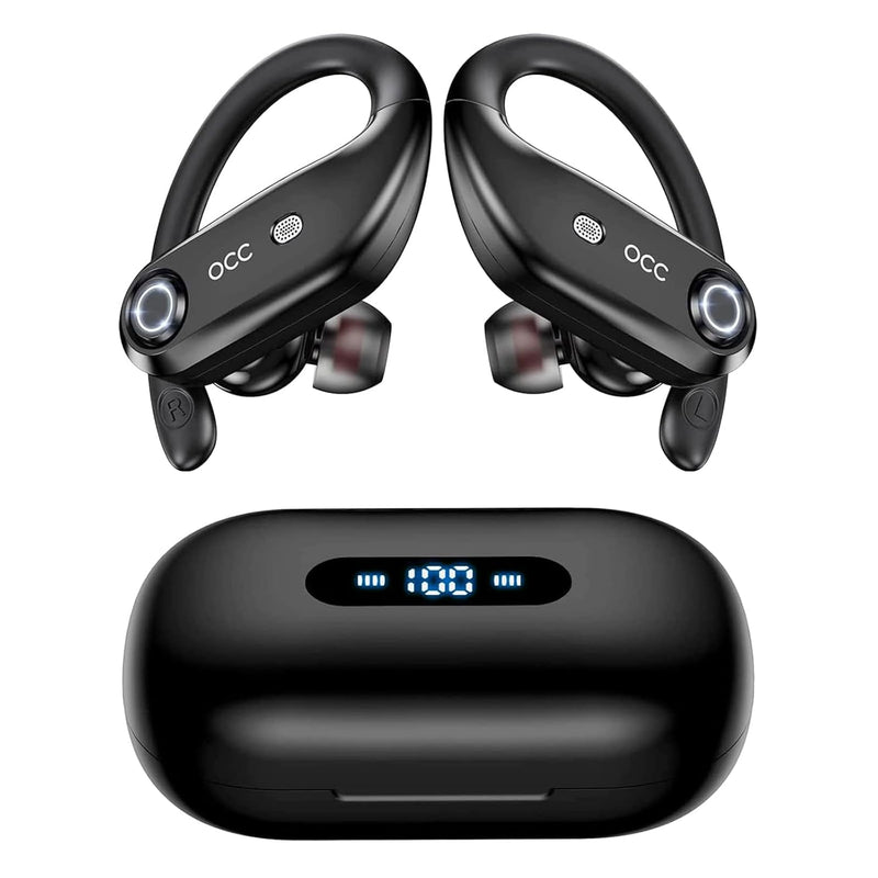 Wireless Earbuds Bluetooth Headphones 130H Playback 4-Mic Hd Call Ip7 Waterpro