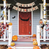 Happy Halloween Banner Garland Decorations Indoor Outdoor Office Mantle Party Decor