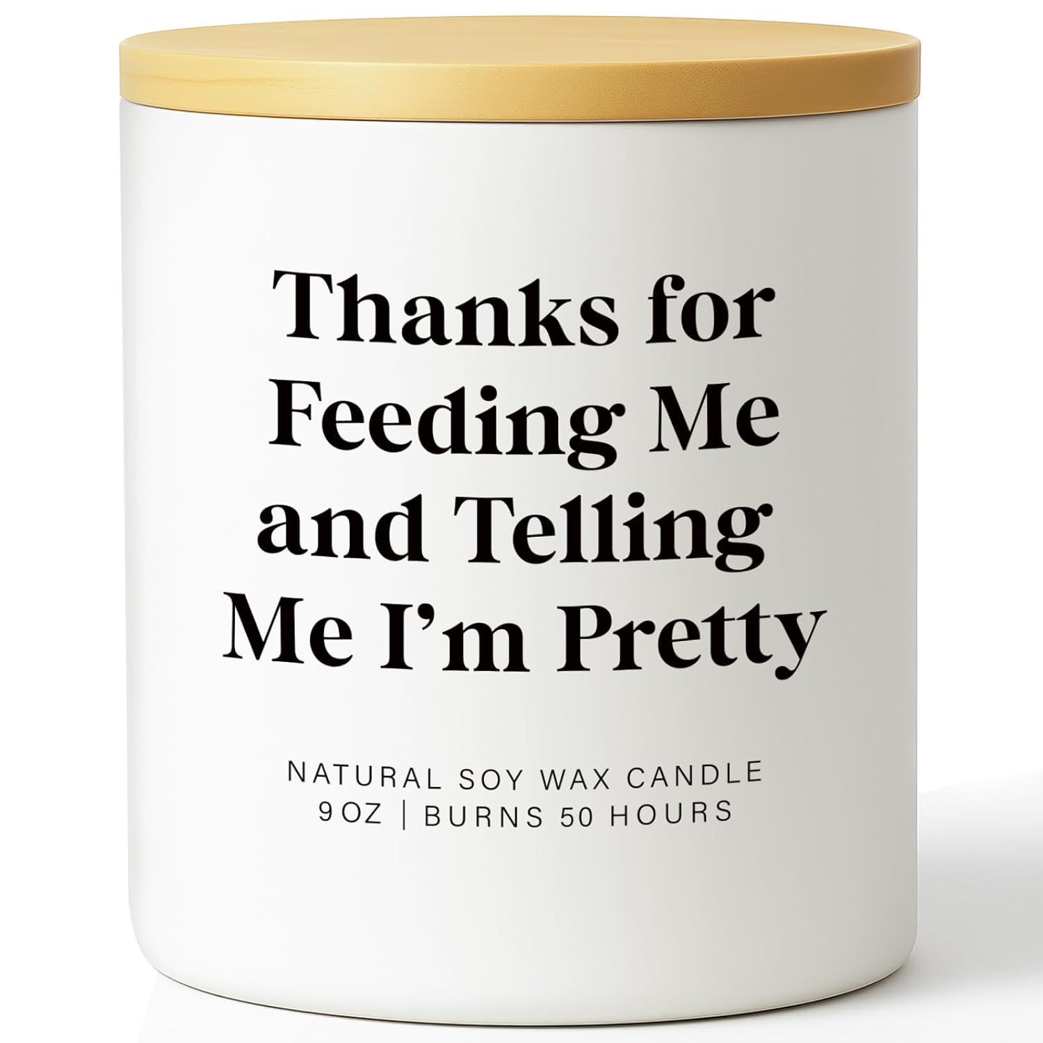 Romantic Gifts For Him Men Boyfriend Husband Valentine’S Day Candle Humorous Thank You Gift For Husband Boyfriend, Couples & Anniversary Birthday Valentine’S Gifts For Couples Thanks For Feeding Me