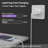 2 Pack USB C to Lightning Fast Charging Cable 6FT Apple MFi Certified for iPhone 14 13 12