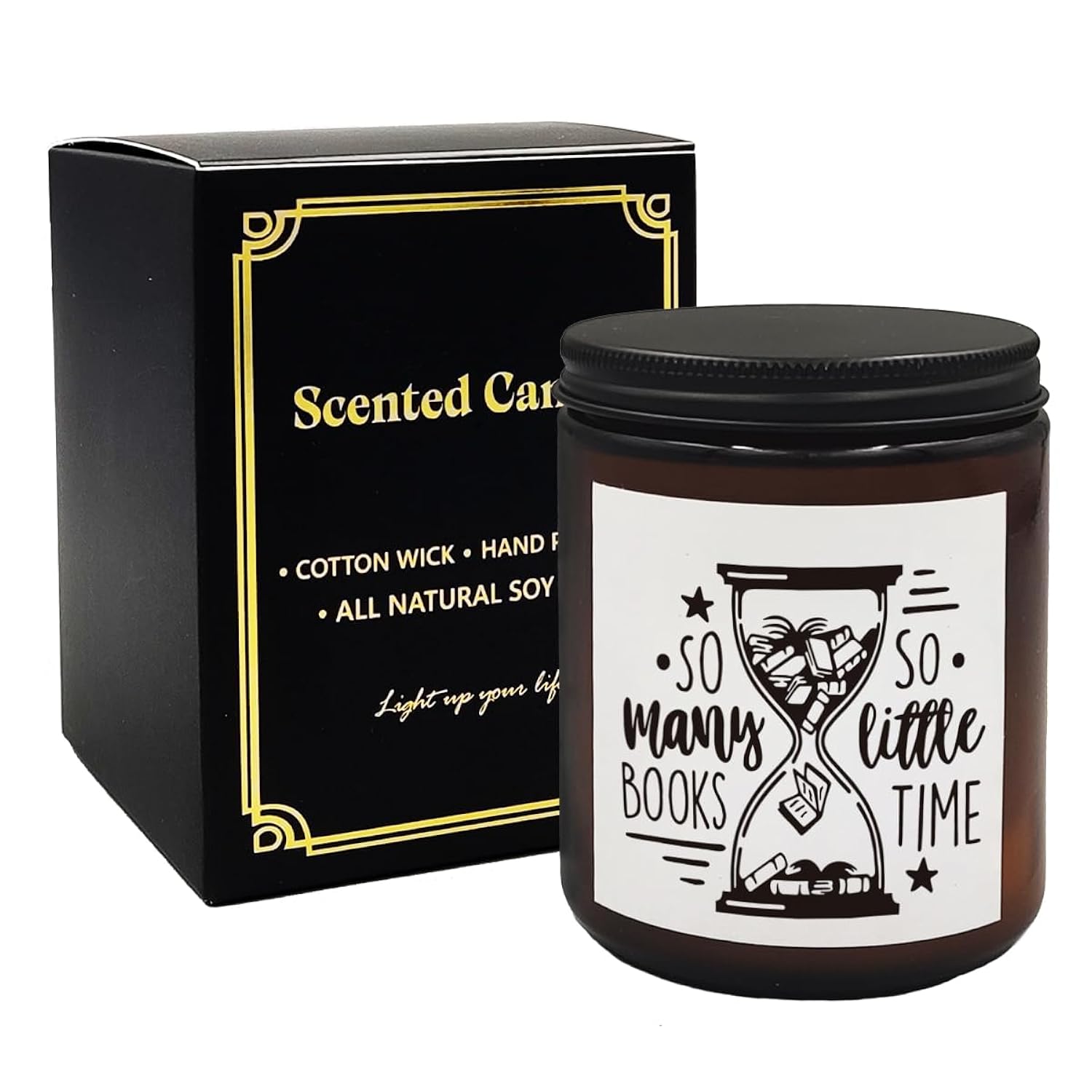 So Many Books So Little Time Scented Candles, Book Lovers' Gifts