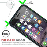 IFLASH Crystal Clear HD Tempered Glass Screen Protector Compatible for Apple iPhone 8 Plus & iPhone 7 Plus [5.5" inch] 2017, 2016