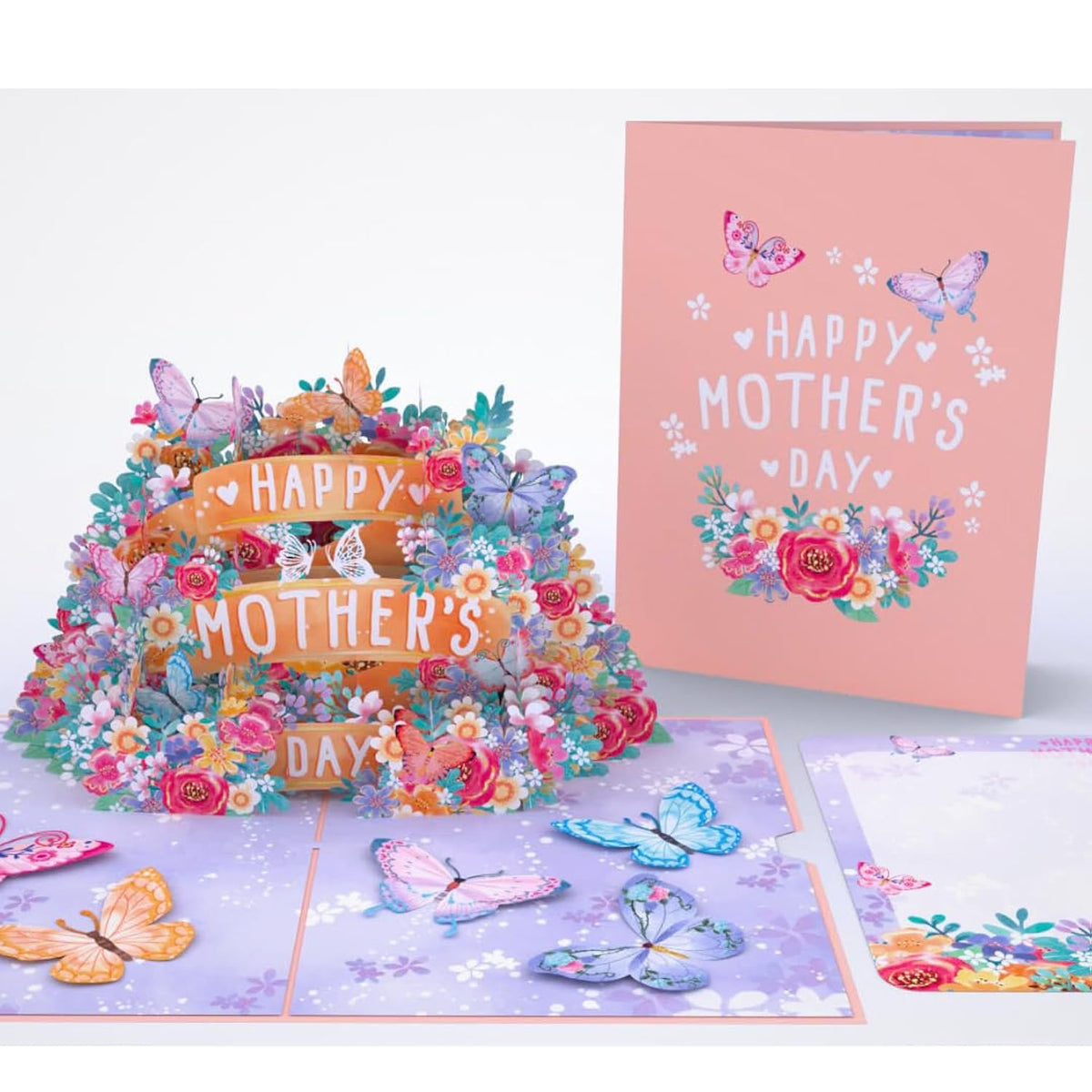 Happy Mothers Day Pop Up Card, 6X8 Inches Happy Mother'S Day Card For Mom, Wife, Daughter, Grandma With Envelope