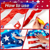 12 Pcs Patriotic Eagle Balloon Usa Red White And Blue Elections Party Decorations Large Eagle Foil Balloons Star American Flag Decor For Veterans Day Birthday Party