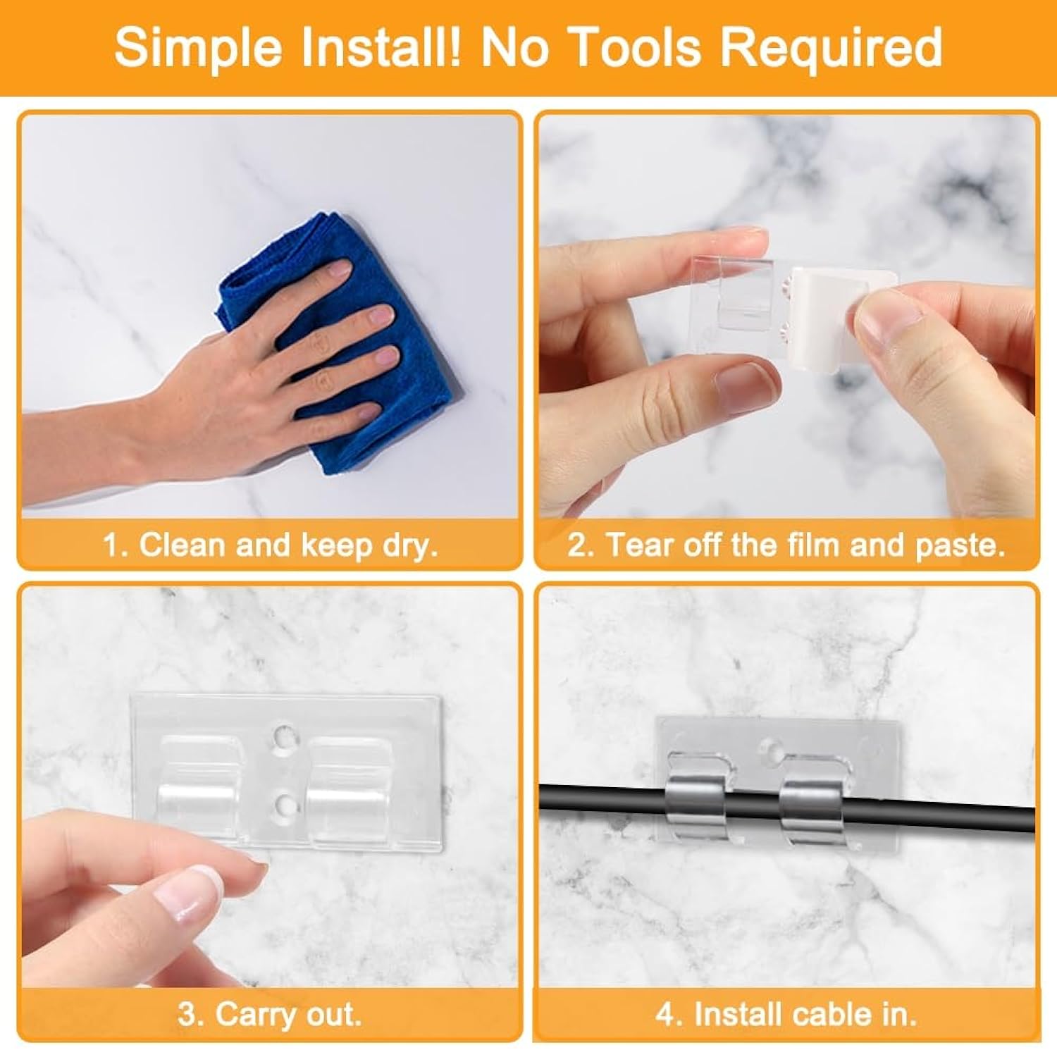 Hooks For Outdoor String Lights Clips 26Pcs Outside Clear Cord Holders For Hanging Christmas Lighting Heavy Duty Light Hook With Waterproof Adhesive Strips