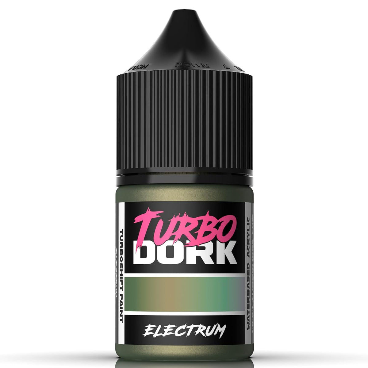 Electrum Turboshift Acrylic Paint 22Ml Bottle - Water-Based Non-Toxic Metallic Color Shifting Paint