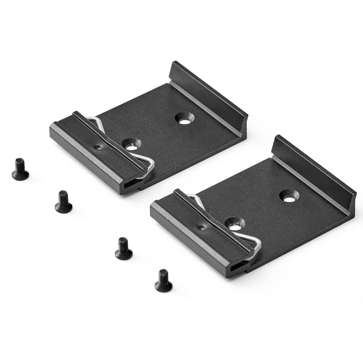 Din Rail Mount Clip 42Mm Width Universal Din-Rail Mounting Brackets Clamp For Switches And Injectors 2-Pack