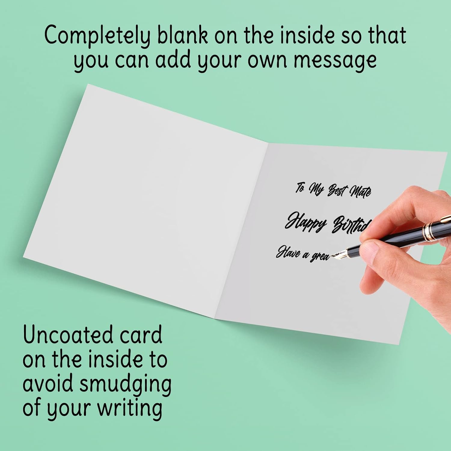 Funny Birthday Cards For Mum - Positive Best Ever - Joke Happy Birthday Card For Mum From Daughter Son, 5.7 X 5.7 Inch Mother'S Day Greeting Cards For Mama Mam Mammy