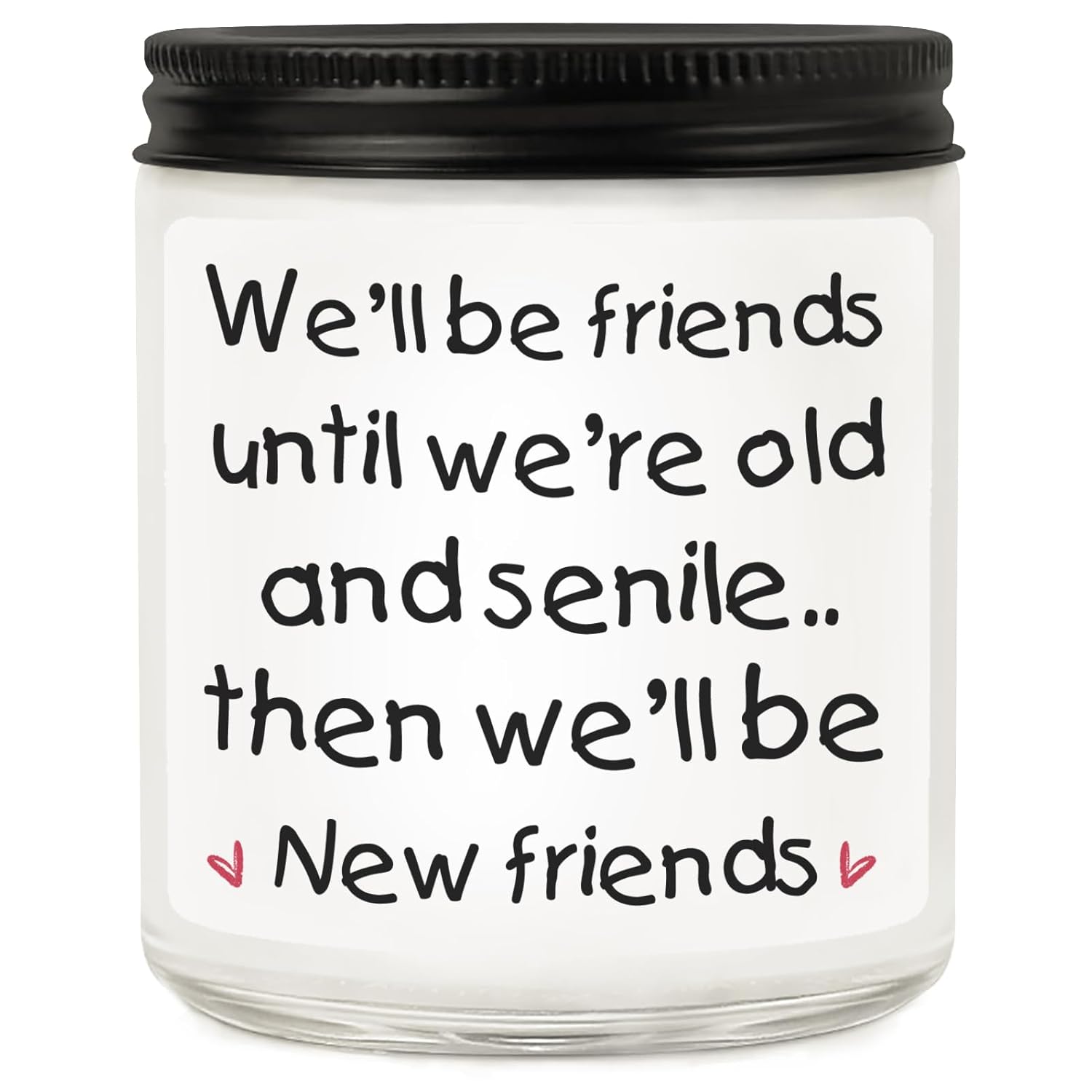 Friend Gifts For Women, Friendship Gifts, Cool & Unique Gift For Female Friend, Birthday Christmas Gift Idea For Bestie, Funny Lavender Scented Candles For Her