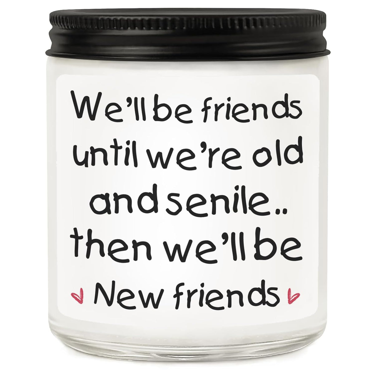 Friend Gifts For Women, Friendship Gifts, Cool & Unique Gift For Female Friend, Birthday Christmas Gift Idea For Bestie, Funny Lavender Scented Candles For Her