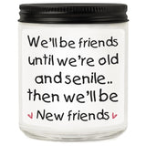 Friend Gifts For Women, Friendship Gifts, Cool & Unique Gift For Female Friend, Birthday Christmas Gift Idea For Bestie, Funny Lavender Scented Candles For Her