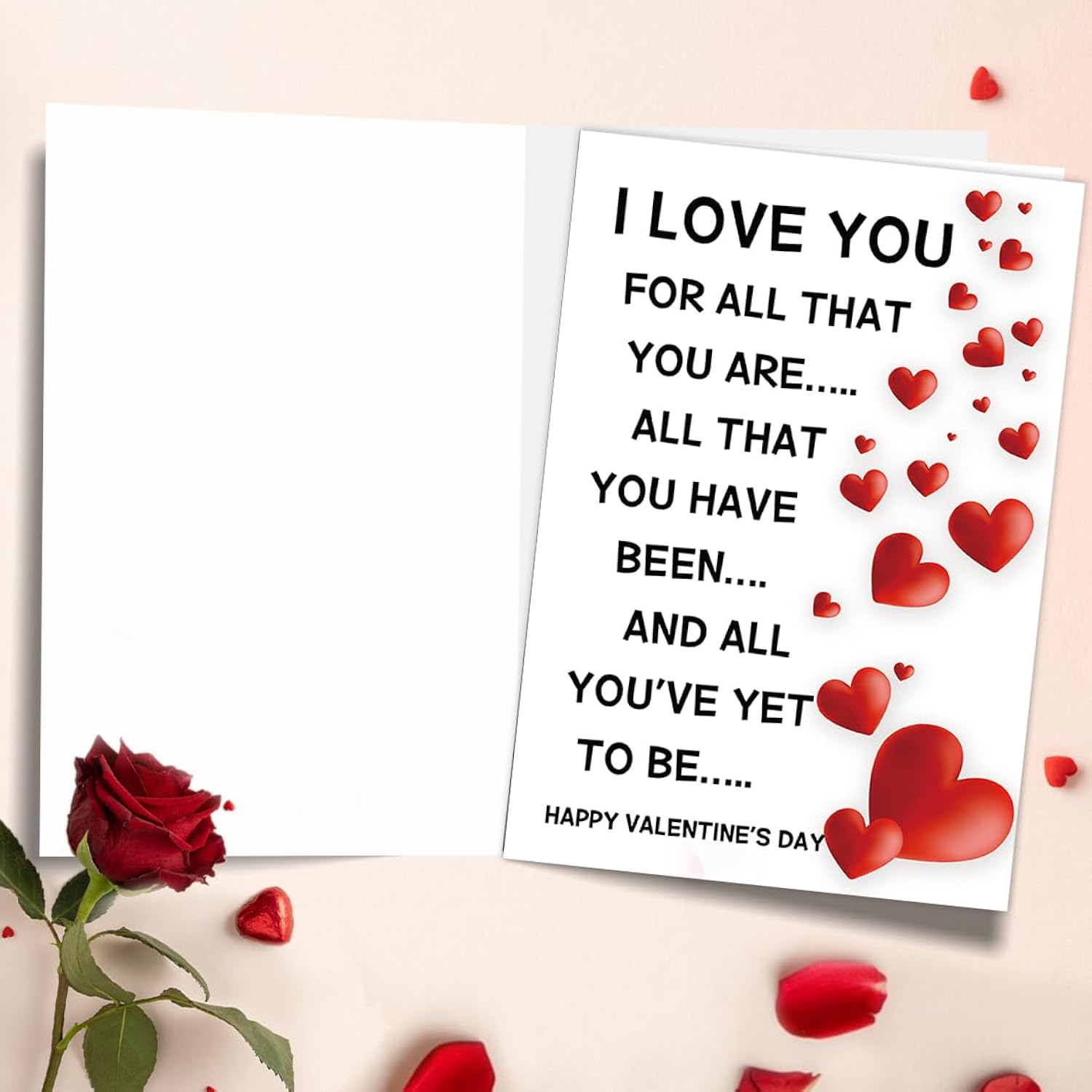 Valentines Day Card For Him Her, Romantic Valentines Day Card For Husband Wife, Valentine'S Day Gift For Boyfriend Girlfriend