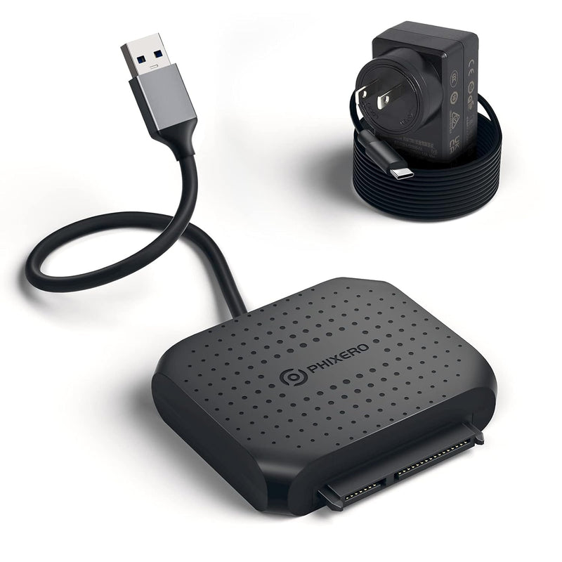 Sata To Usb 3.0 Adapter For 2.5/3.5 Inch Hdd/Ssd Support Uasp,Sata To Usb With