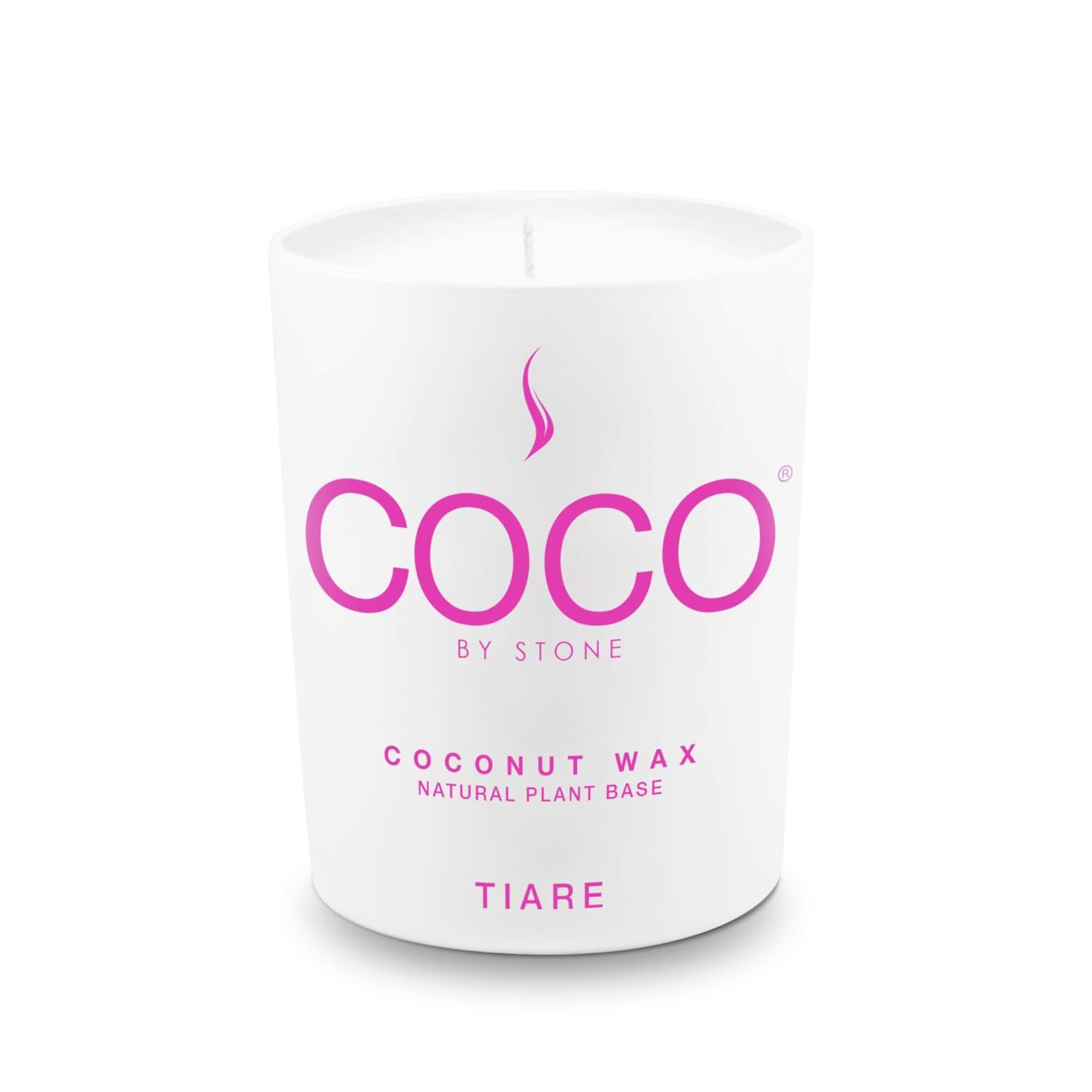 6.5Oz Candle, Coconut Apricot Wax Candle For Home (Tiare) Home Fragrance Products, 1 Wick Candle, Enhance Indoor Aroma, Vegan & Cruelty-Free, Clean Burning And Hand Poured Candle