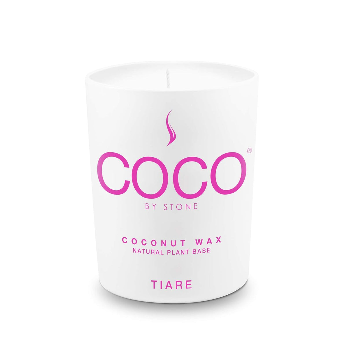6.5Oz Candle, Coconut Apricot Wax Candle For Home (Tiare) Home Fragrance Products, 1 Wick Candle, Enhance Indoor Aroma, Vegan & Cruelty-Free, Clean Burning And Hand Poured Candle