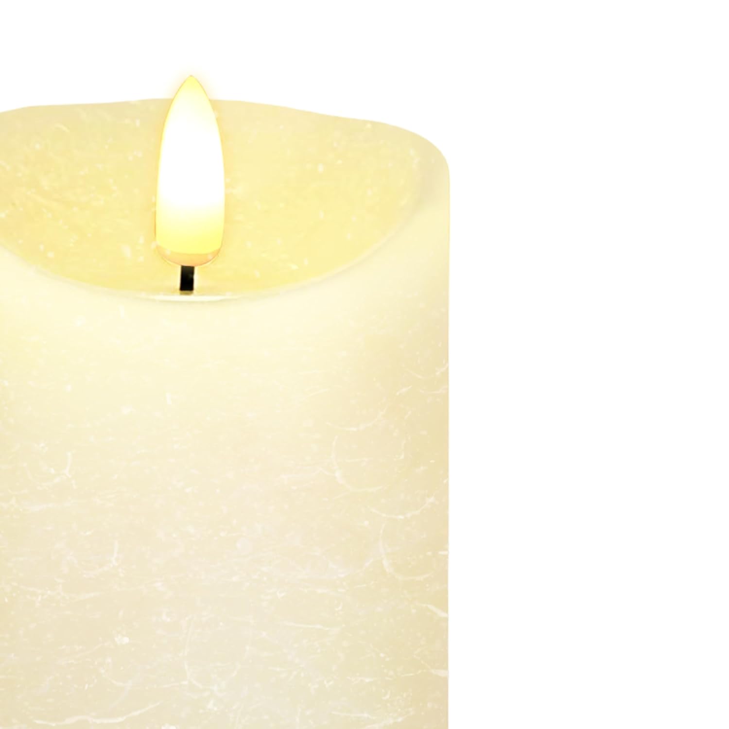 Flameless Candles, Battery Operated Led Lights Candle 3 Pack, Christmas Decorations Home Decor, Flickering Light White Pillar Candles With Real Wax Remote Control Timer. 3X3, 3X4, 3X5 Inches, White