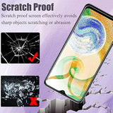 [3+2 Pack] For Samsung Galaxy A04S/Galaxy A13 5G/4G Screen Protector (3 Packs) With 2 Packs Camera Lens Protector,Hd Clear Scratch Resistant Bubble Free 9H Hardness Tempered Glass