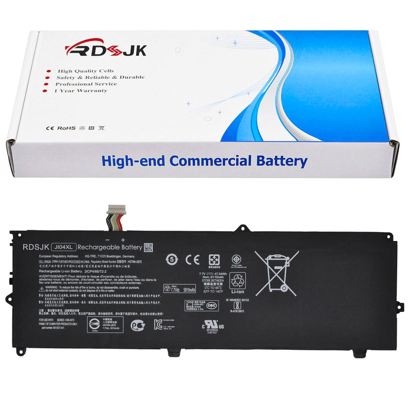 Ji04Xl Ji04 Laptop Battery For Hp Elite X2 1012 G2 1Lv76Ea G2-1Lv76Ea Series J