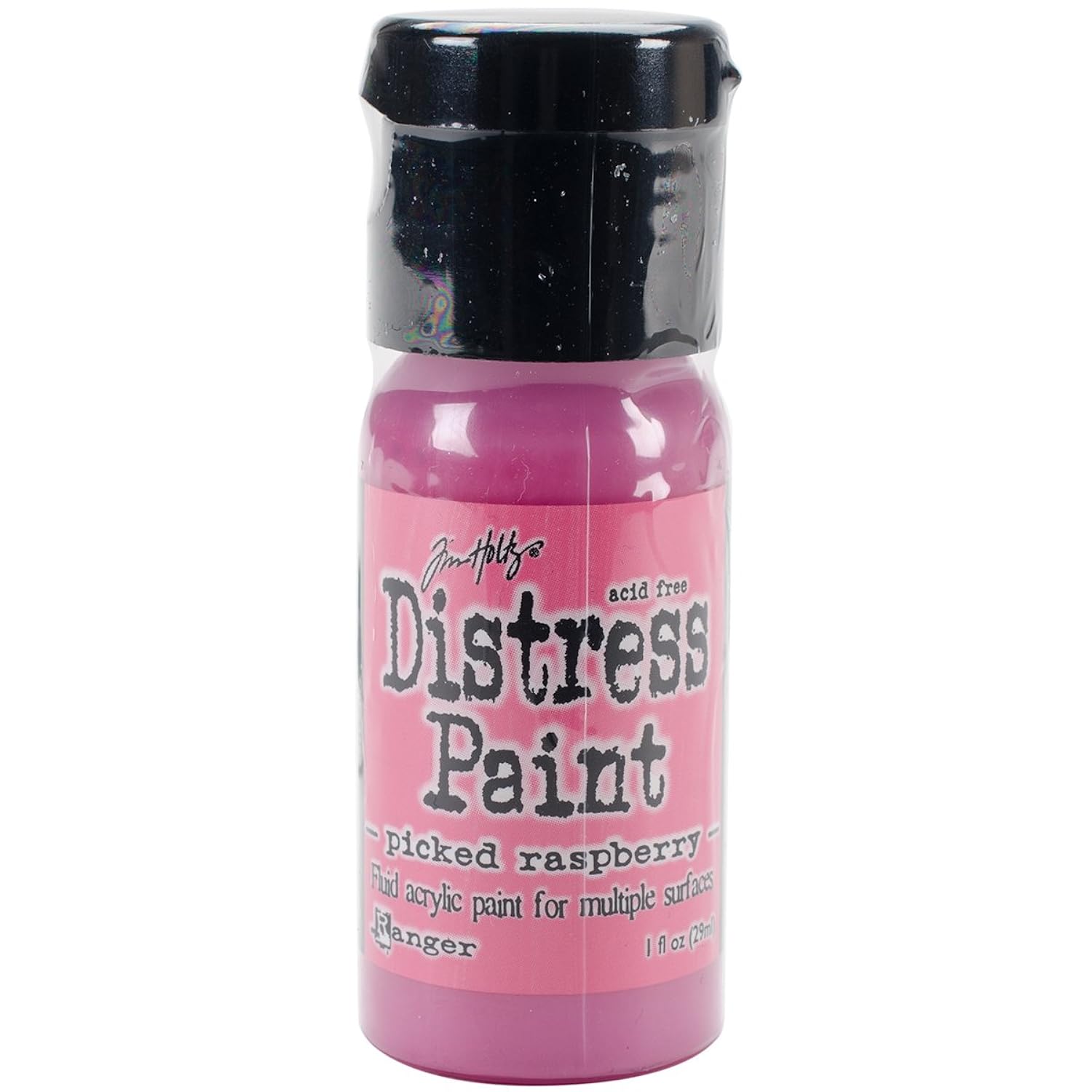 Ranger TDF53163 Distress Paint Flip Top 1oz-Picked Raspberry