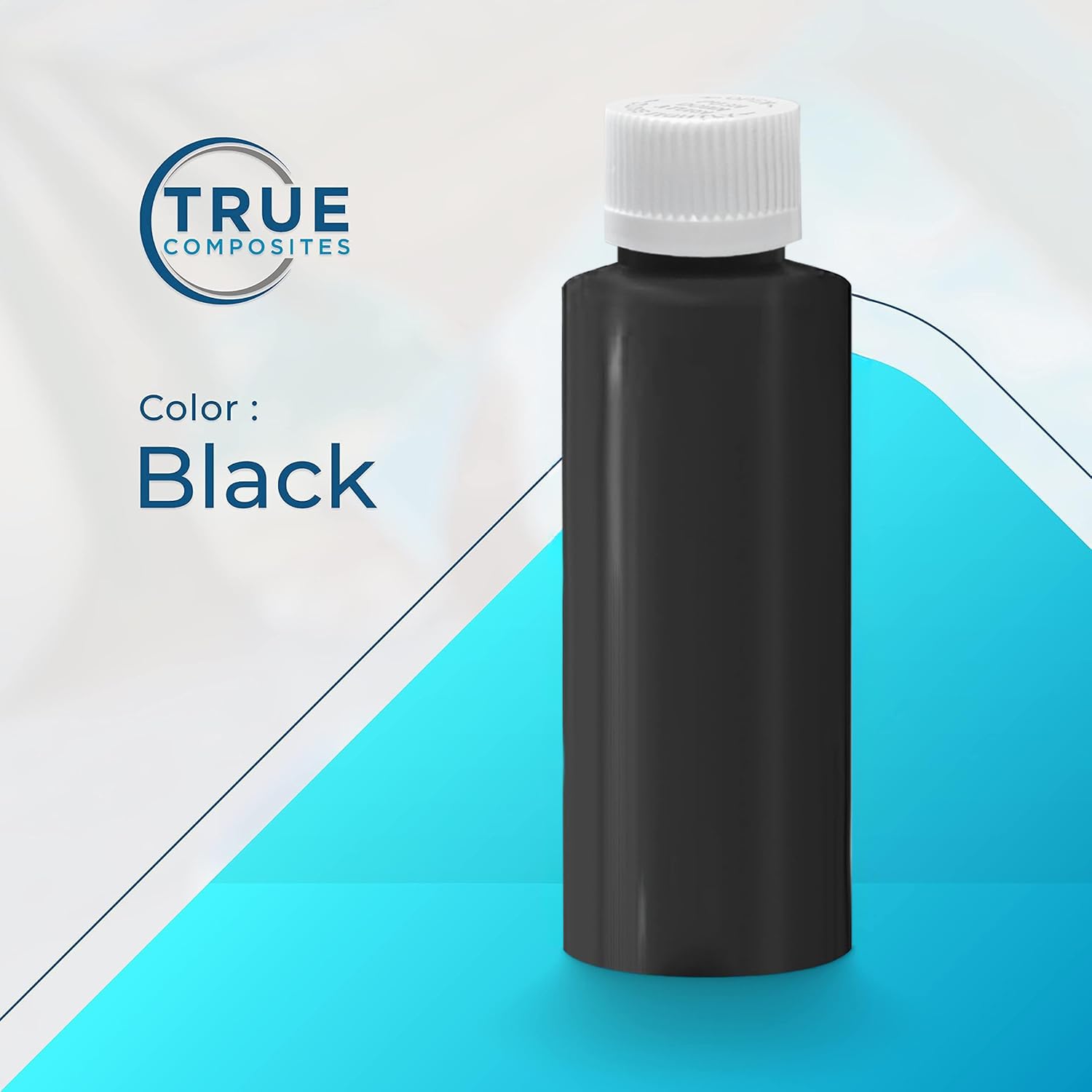 Opaque Resin Pigment – Concentrated Liquid Dye (Black, 4 Oz) | For Polyester, Epoxy, Gelcoat, Fiberglass, Jewelry, Boat & Auto Repair, Art & Crafts