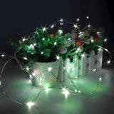 Set Of 4 Battery Operated Mini Led Fairy Light Dewdrop Lights Indoor String Lights With Timer 6 Hours On/18 Hours Off Fo