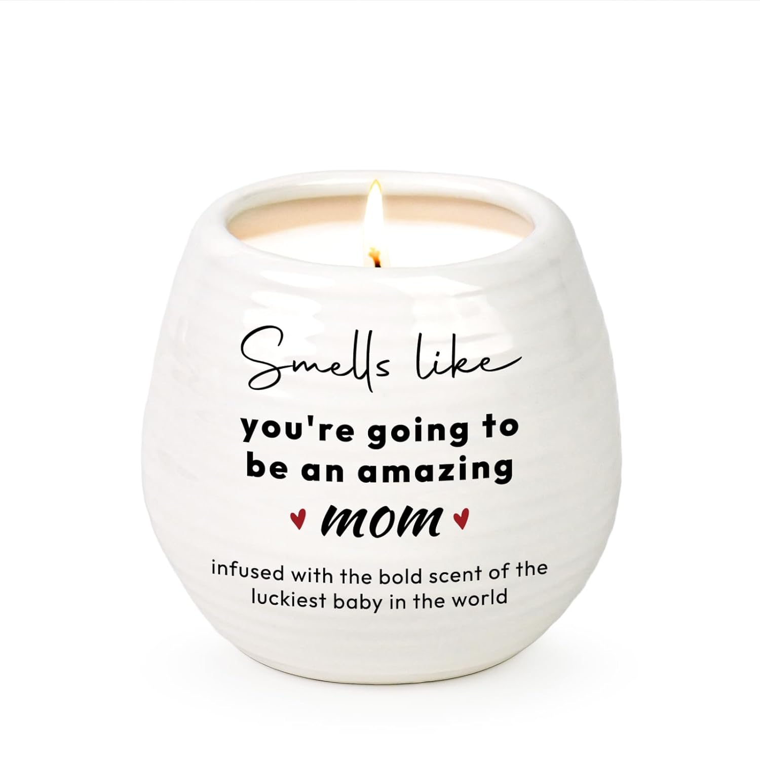 New Mom Gifts New Moms Candle 10Oz Mom To Be Gifts For 1St Time Moms Pregnancy Gift For Expecting Mother Soy Wax Lavender Candle In Ceramic Jar