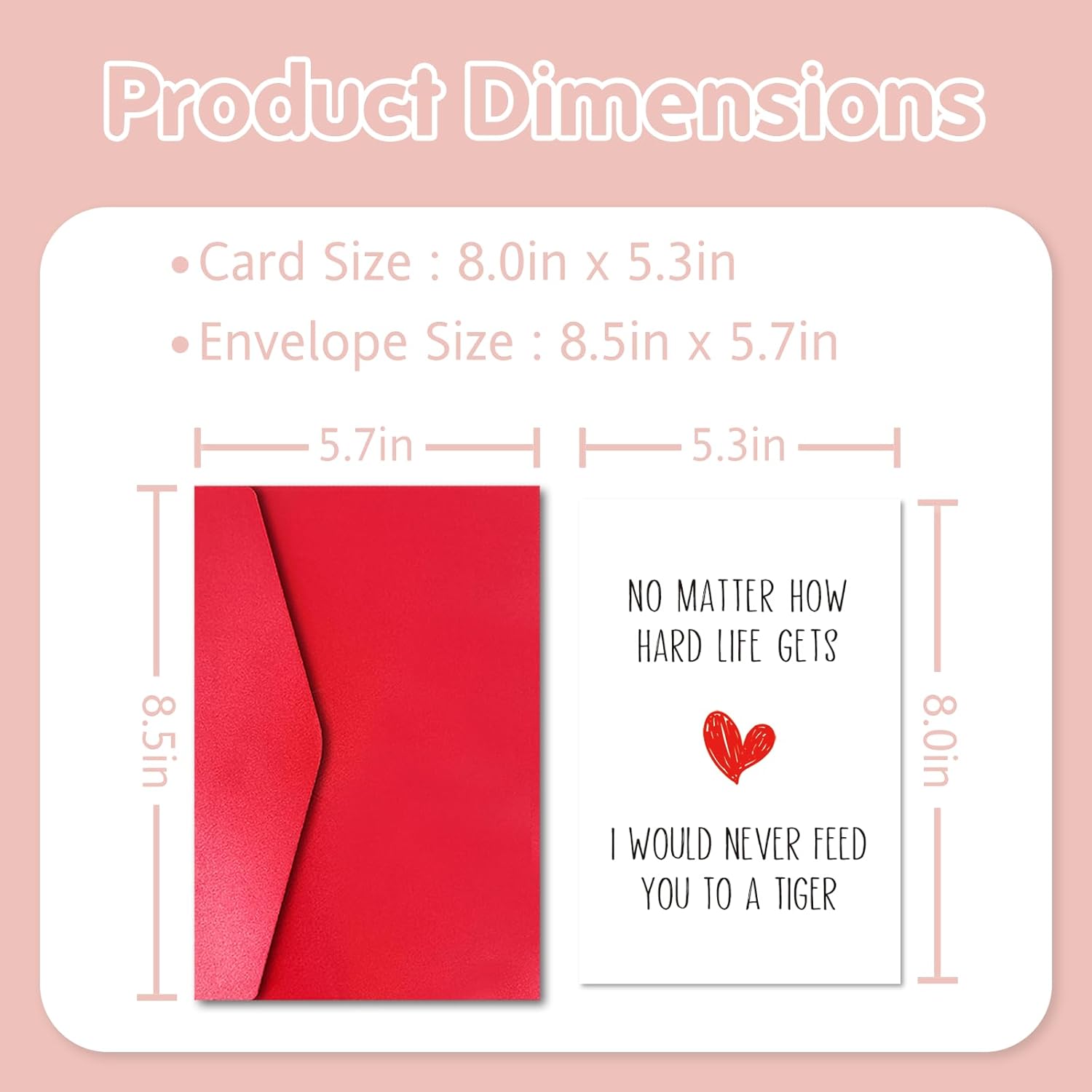 Funny Anniversary Or Birthday Card For Husband Dad, The Best Husband And Dad, 8 In X 5.3 In Starry Sparkly Greeting Card With Red Envelope And Sticker