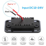 Rv Usb Outlet, 36W Dual Qc3.0 Usb A Port Charger Socket Panel With Indicator & On/Off Switch For 12V/24V Car Boat, 2Pcs