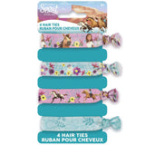 Spirit Riding Free Hair Ties - One Size, 4 Pcs