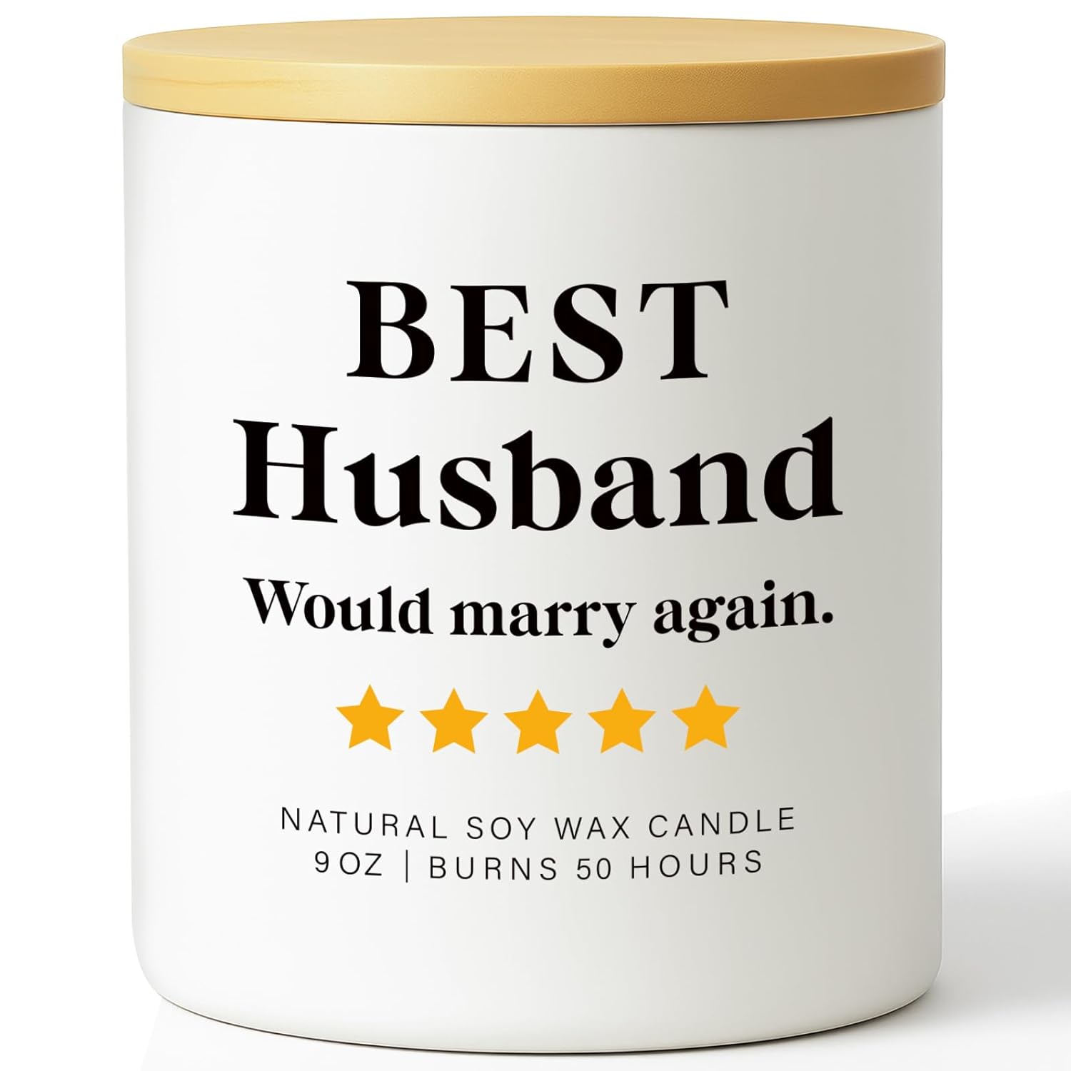 Funny Gifts For Husband Valentine’S Day Candle Best Husband Gift From Wife Romantic Gift For Husbands Birthday Anniversary Long-Term Relationship Gifts For Men Him Valentine Soy Wax Candle