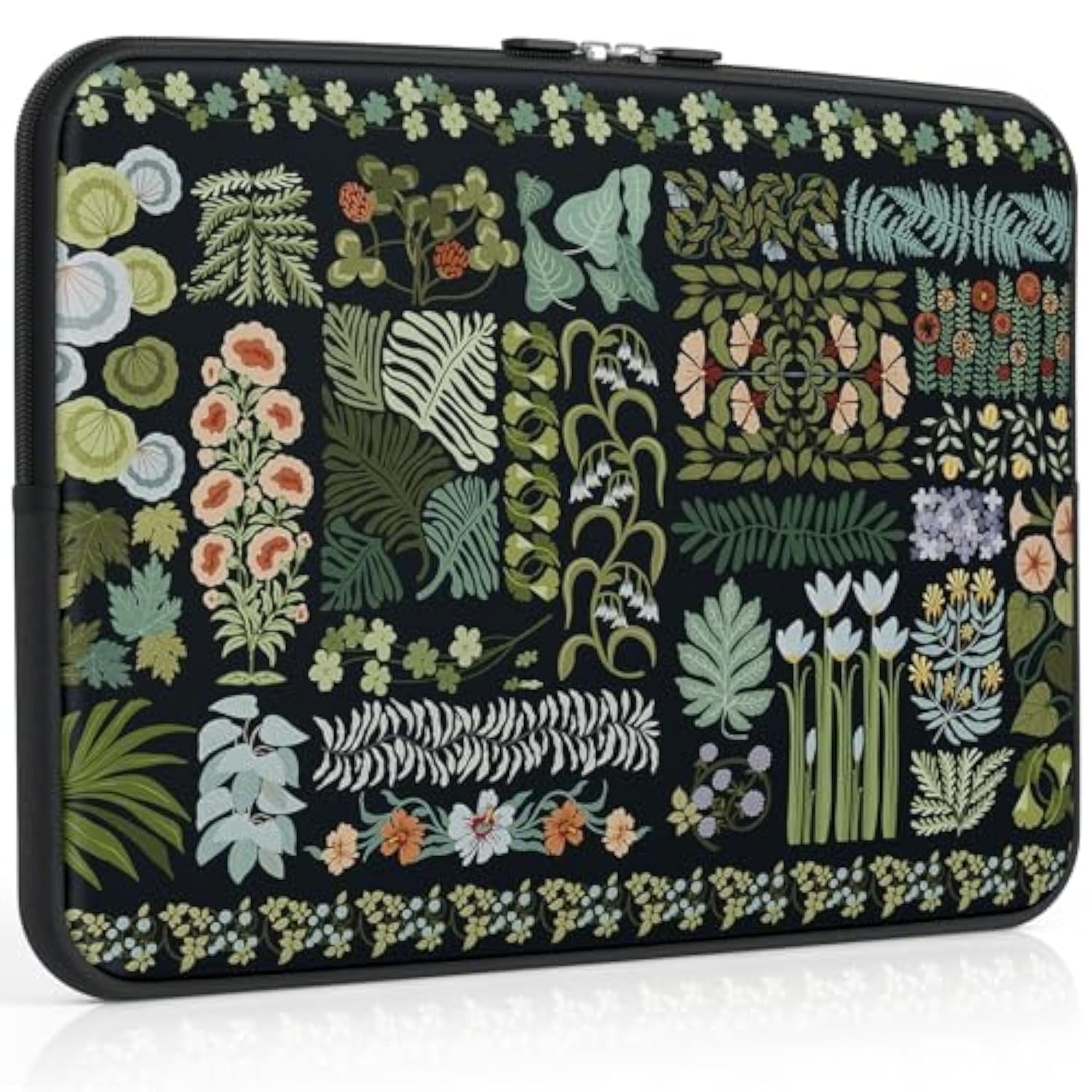 Laptop Sleeve 13 Inch For Macbook Air 13-13.6 Inch M3/M2/M1, Cute Laptop Sleeve For Macbook Pro 13 Inch, Slim Protective Travel Carrying Case For Macbook Pro 14'', Chromebook Hp Dell, Black