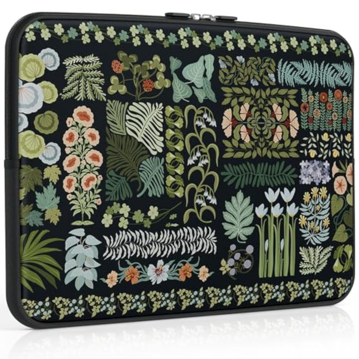 Laptop Sleeve 13 Inch For Macbook Air 13-13.6 Inch M3/M2/M1, Cute Laptop Sleeve For Macbook Pro 13 Inch, Slim Protective Travel Carrying Case For Macbook Pro 14'', Chromebook Hp Dell, Black