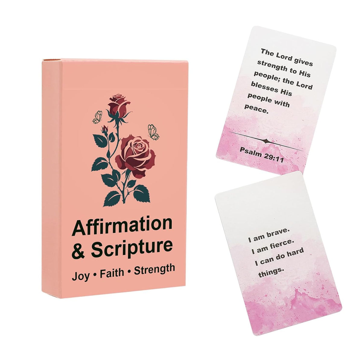 55 Double-Sided Bible Verse & Affirmation Cards – Birthday, Valentine’S & Galentine’S Day Gifts For Women, Mom, Friends, Sister