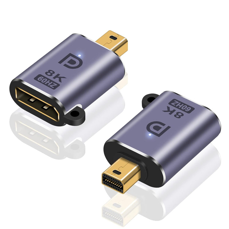 Mini Displayport To Displayport Adapter 8K, Mini Dp To Dp Adapter, 8K@60Hz Min