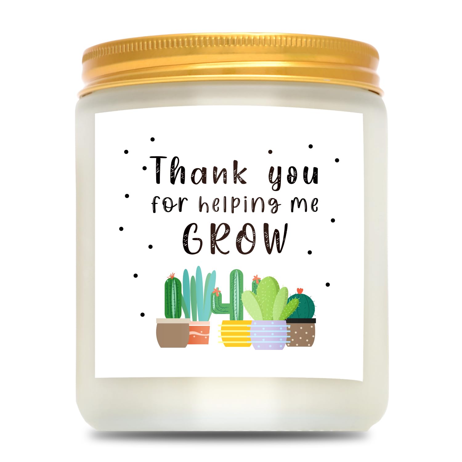 Teacher Gifts For Women - Teacher Appreciation Gift Thank You For Helping Me Grow Valentine Gifts For Teachers