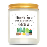 Teacher Gifts For Women - Teacher Appreciation Gift Thank You For Helping Me Grow Valentine Gifts For Teachers