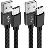 2 Pack 6FT USB C Charger Cable Braided Fast Charging Cord for Motorola Moto G Stylus G Power Samsung Android