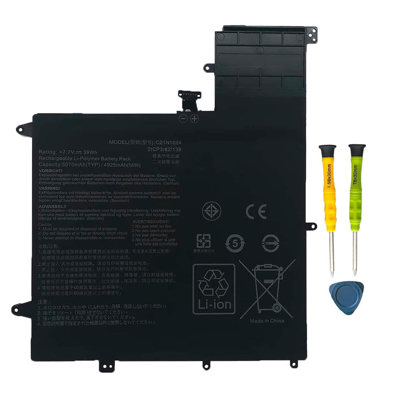 C21N1624 Laptop Battery Replacement For Asus Q325U Q325Ua Q325Uar Zenbook Flip