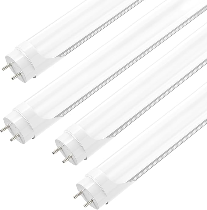 4 Pack 4FT T8 LED Bulbs 24W 3200LM 6000K Type A B Fluorescent Replacement Tubes