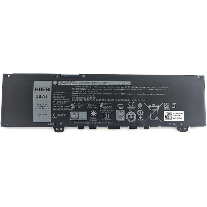 F62G0 F62Go Cha01 Rpjc3 0Rpjc3 39Dy5 039Dy5 Laptop Battery Replacement For Del